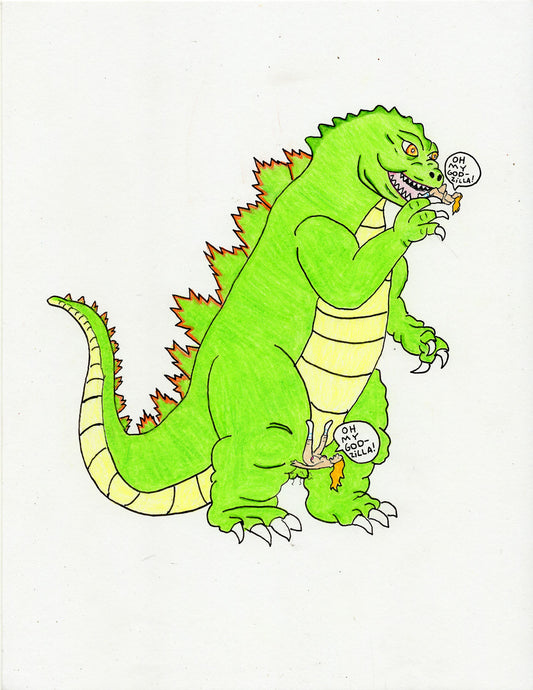OH MY GODZILLA FULL BODY PARTY OF 3