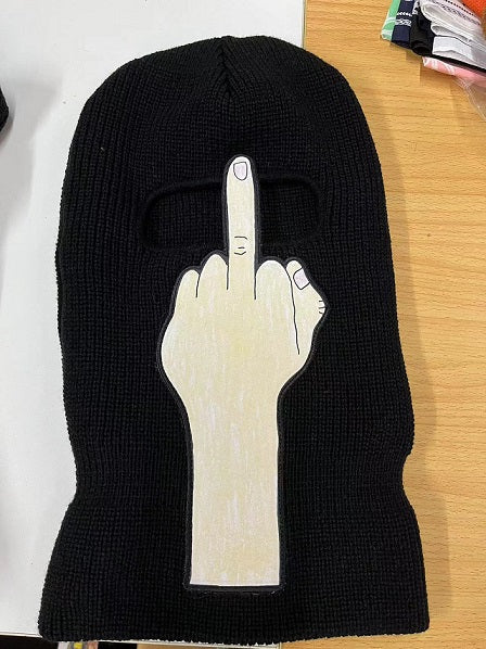 MIDDLE FINGER BALACLAVA