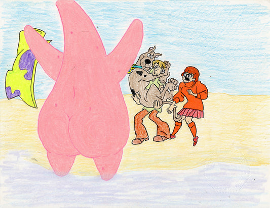 PATRICK FLASHING THE GANG