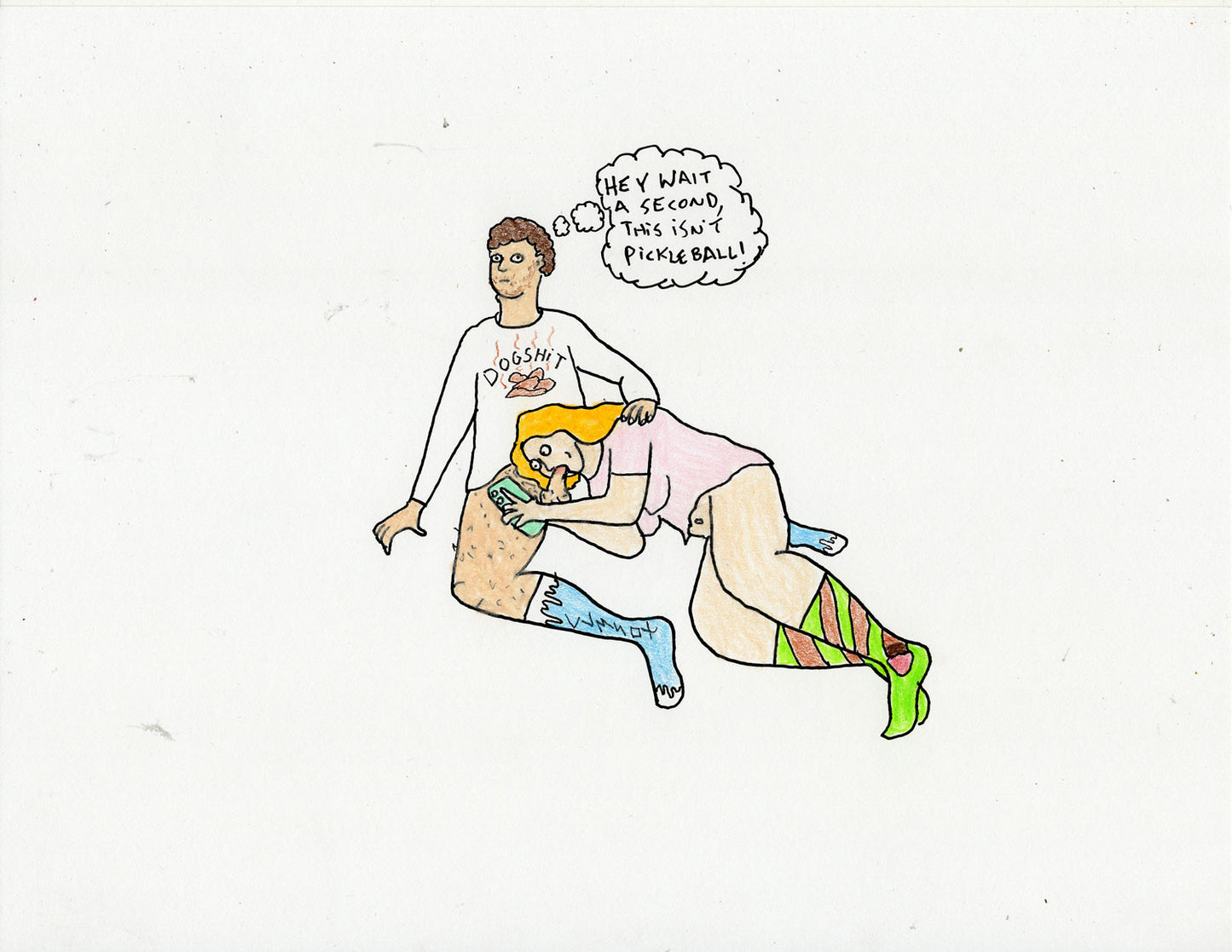 PICKLEBALL SET (4 ORIGINAL DRAWINGS!)