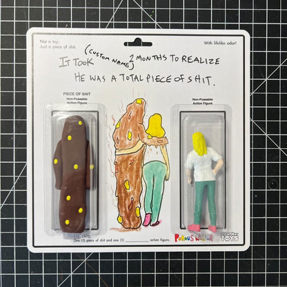 CUSTOM PIECE OF SHIT ACTION FIGURE