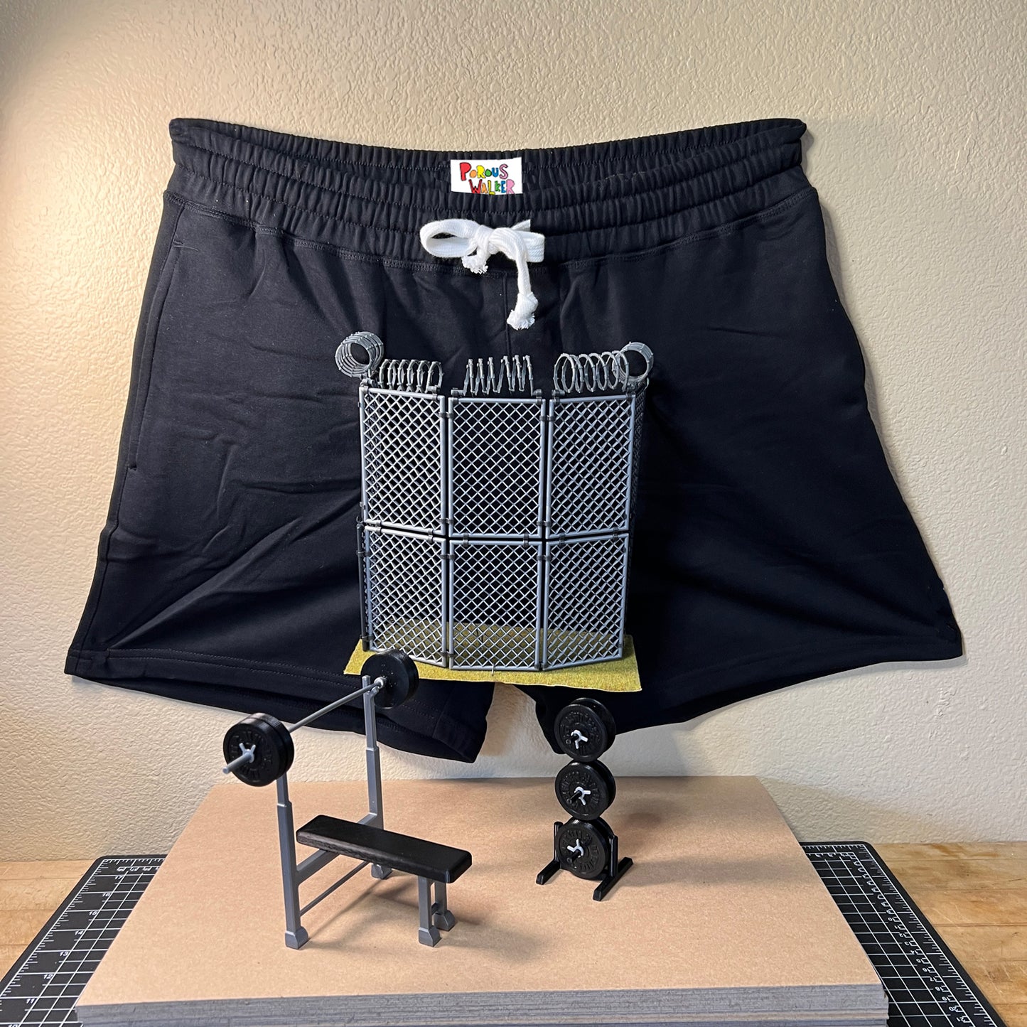 PRIVATE PARTS PRISON SHORTS