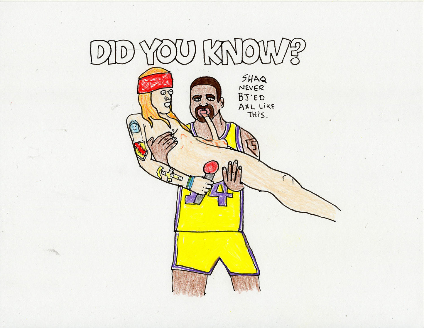 DID YOU KNOW SHAQ AND AXL