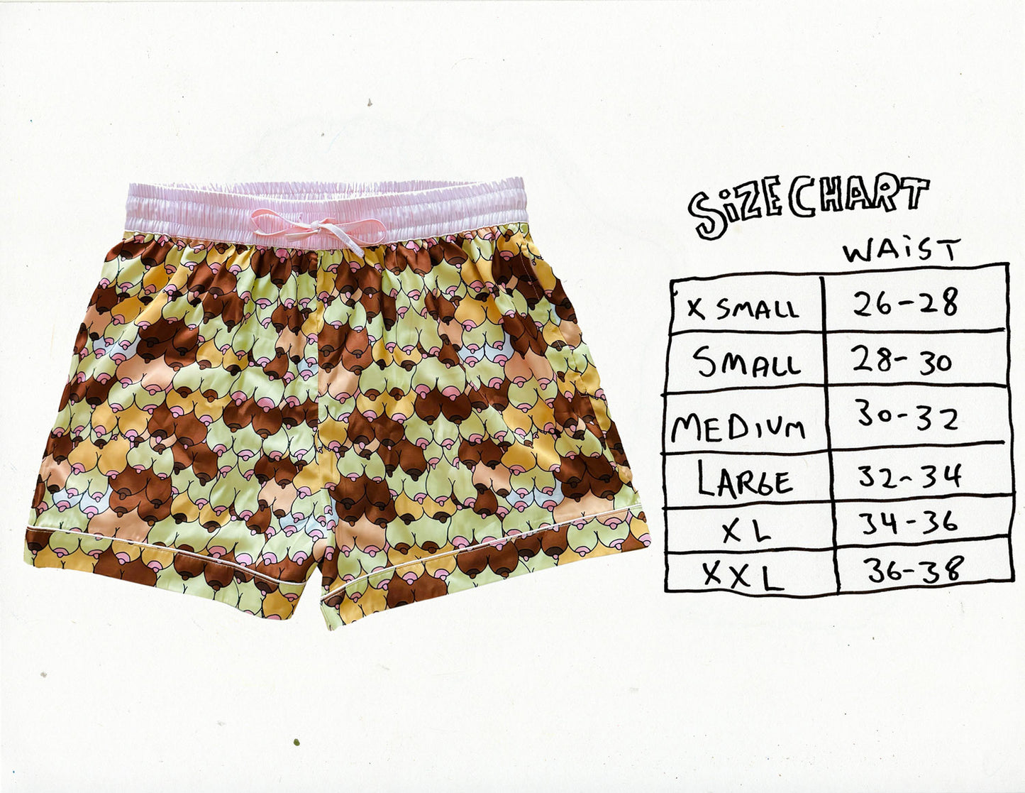 SILKY BOOBS SHORTS