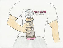 Load image into Gallery viewer, Rejected Fleshlight concepts (2 Original Drawings)