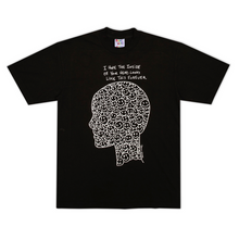 Load image into Gallery viewer, HAPPY FOREVER T GLOW IN THE DARK INK (BLACK )