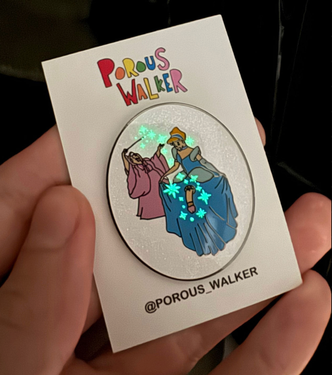 NEW 9 STICKER PACK AND PIN!