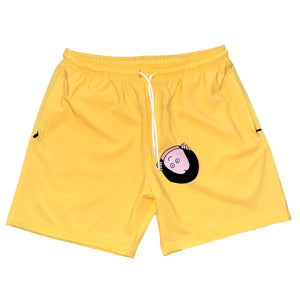 ALWAYS WATCHING SHORTS (YELLOW)