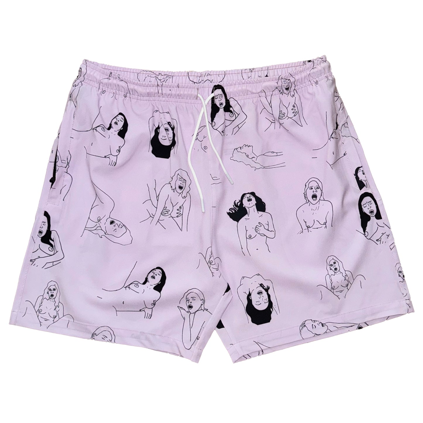 “O” SHORTS (LAVENDER)