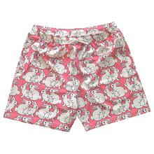 Load image into Gallery viewer, BUNNIES SHORTS (CORAL PINK)