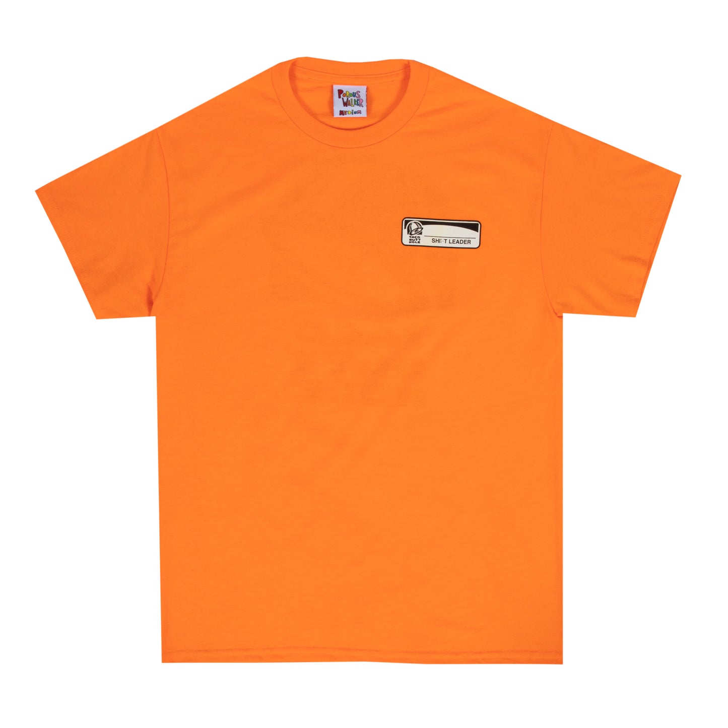 TACO BUTTHOLE TSHIRT (NEON ORANGE)