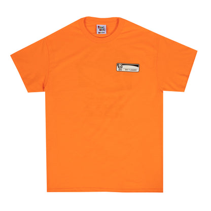 TACO BUTTHOLE TSHIRT (NEON ORANGE)
