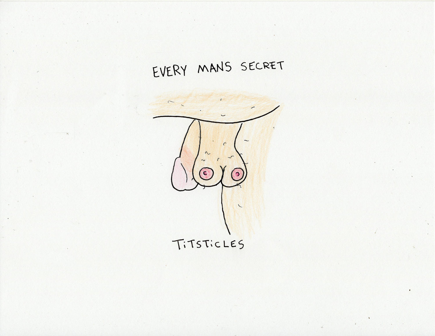 EVERY MANS SECRET (2 ORIGINAL DRAWINGS)