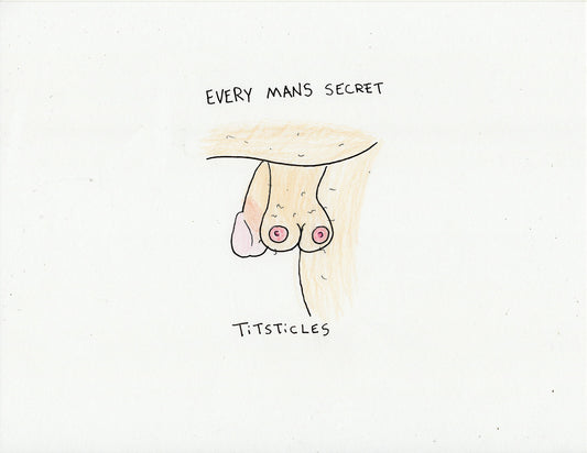 EVERY MANS SECRET (2 ORIGINAL DRAWINGS)