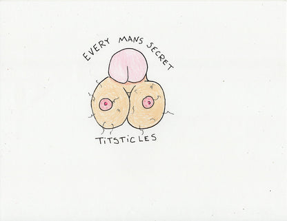 EVERY MANS SECRET (2 ORIGINAL DRAWINGS)