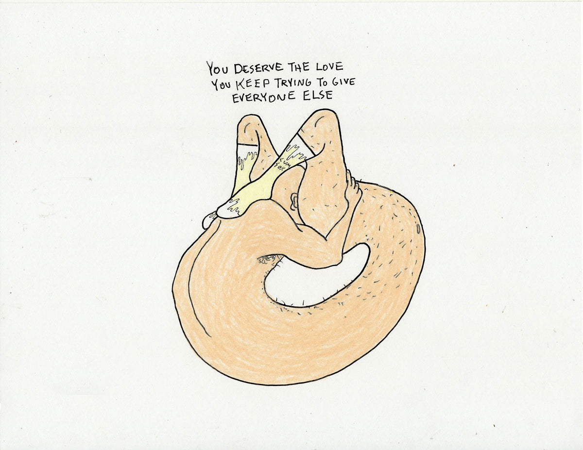 YOU DESERVE THE LOVE