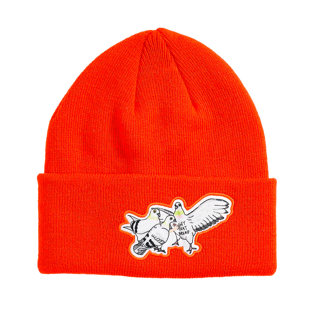 GET THAT BREAD BEANIE (NEON ORANGE)