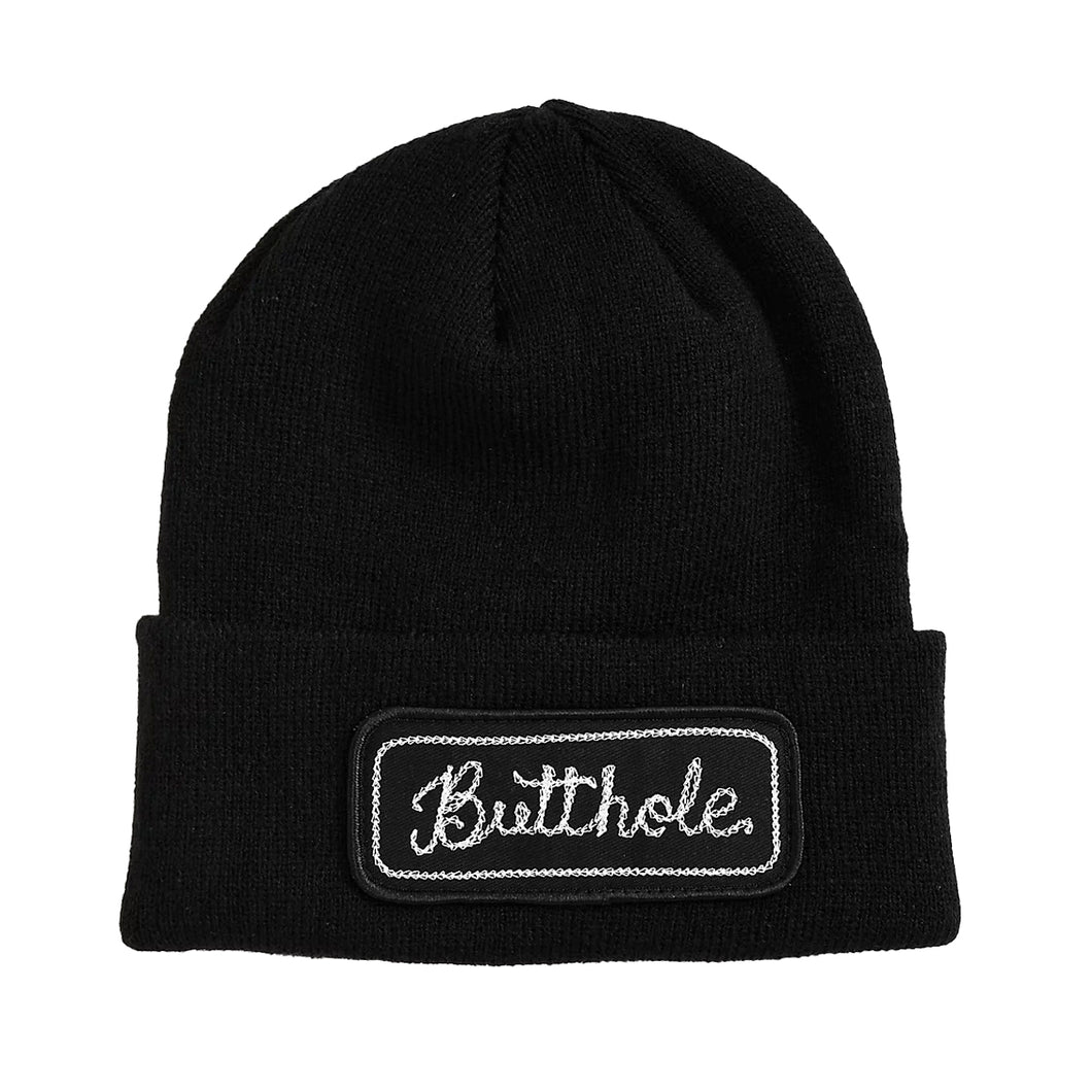 BUTTHOLE BEANIE (BLACK)