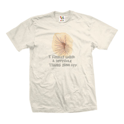 THANK YOU HINGE APP TEE (NATURAL)