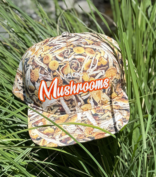 CAMUSHROOMOFLAGE HAT (MAGIC MUSHROOMS)