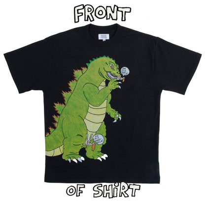 OH MY GOD-ZILLA SHIRT (BLACK)