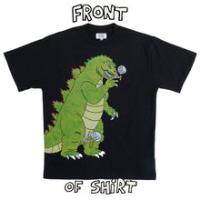 Load image into Gallery viewer, OH MY GOD-ZILLA SHIRT (BLACK)