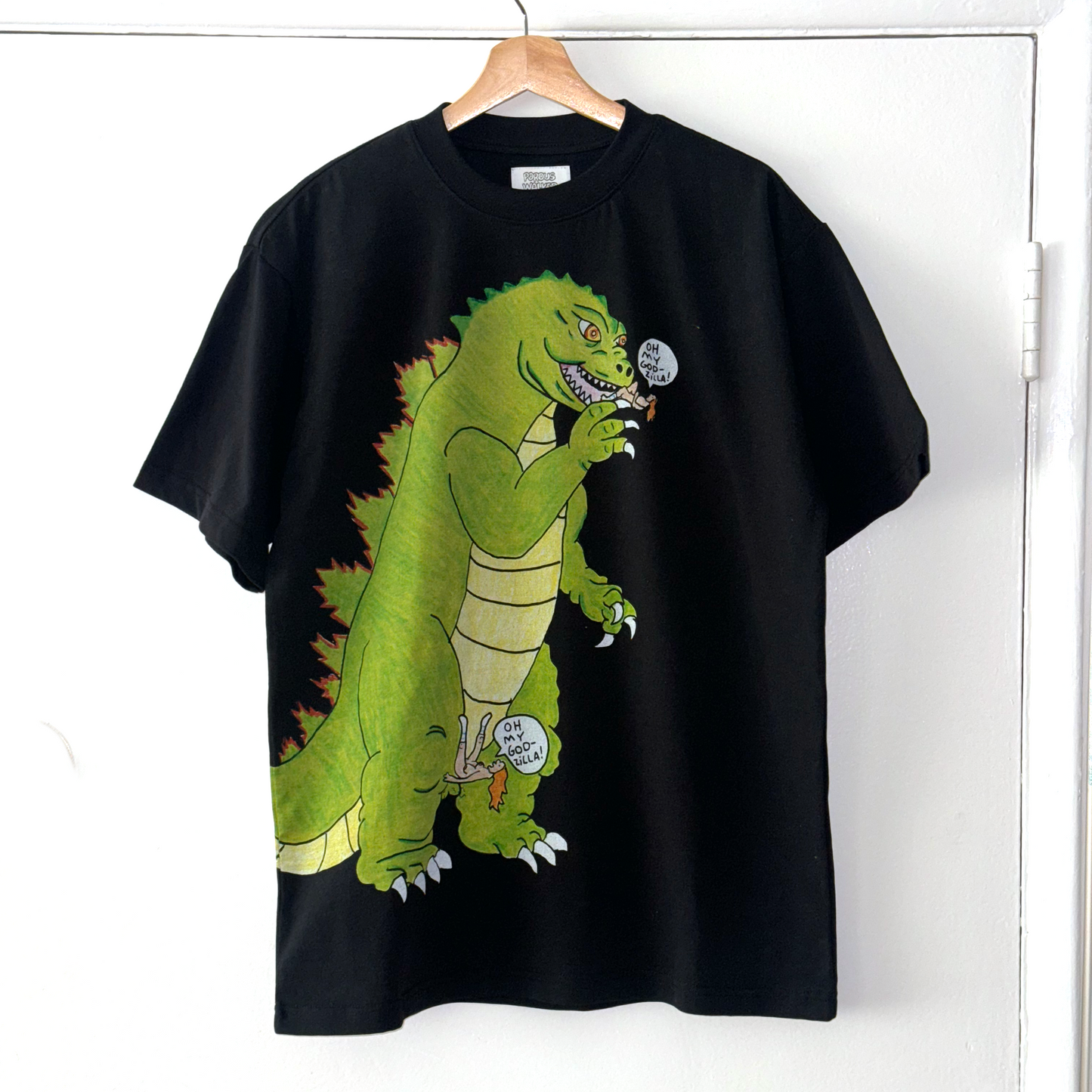 OH MY GOD-ZILLA SHIRT (BLACK)