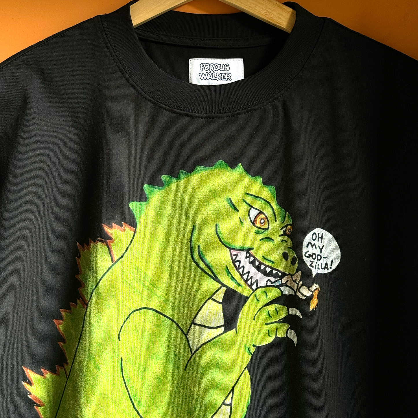 OH MY GOD-ZILLA SHIRT (BLACK)