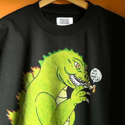 OH MY GOD-ZILLA SHIRT (BLACK)