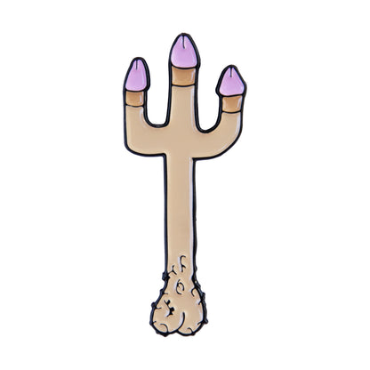 PITCHFORK OR CACTUS? Pin