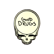 Load image into Gallery viewer, GOOD DRUGS (GLOW IN THE DARK) PIN