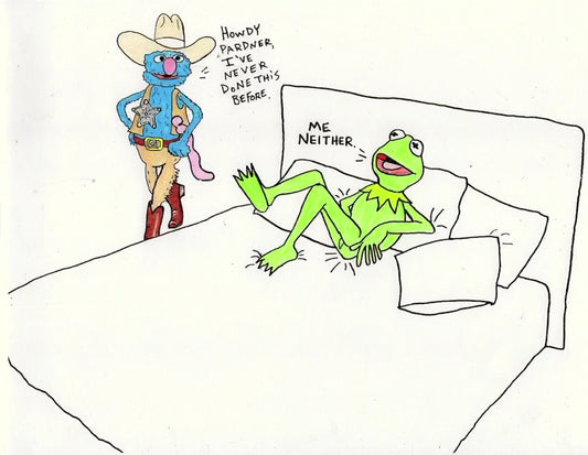 KERMITS DATING HISTORY (22 ORIGINAL DRAWINGS)