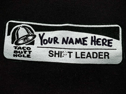TACO BUTTHOLE TSHIRT (NEON ORANGE)