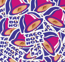 Load image into Gallery viewer, TACO BUTTHOLE TSHIRT (PURPLE)