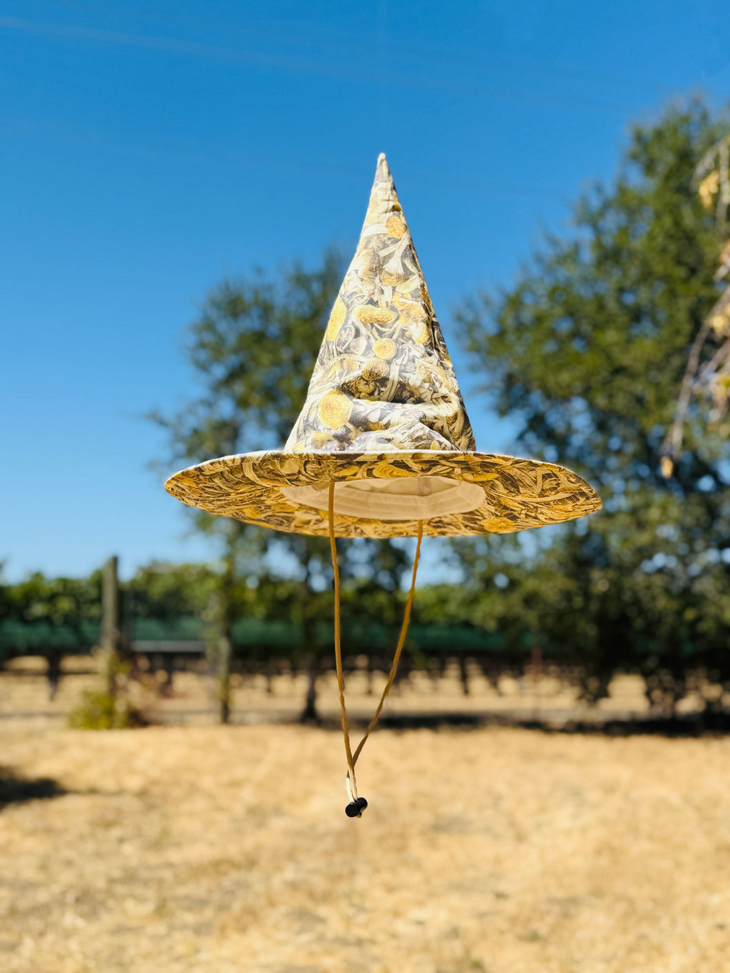 CAMUSHROOMOFLAGE WIZARD/WITCH SUN HAT