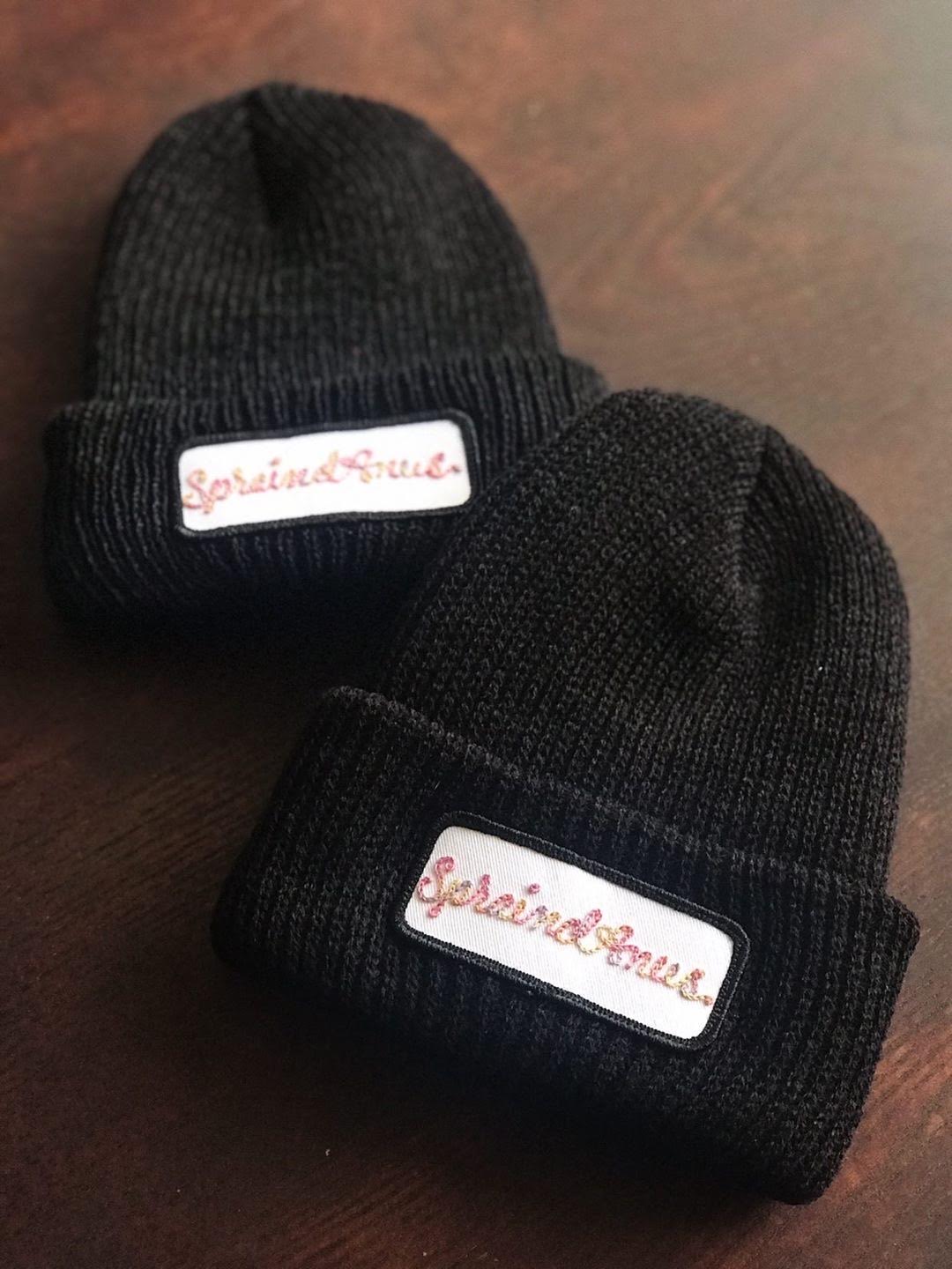 BEANIE + 2 LIMITED EDITION PRINTS + 2 FREE PINS + FREE LIMITED EDITION STICKER