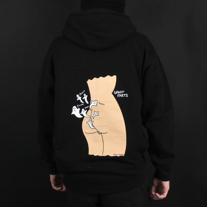 Ghost Farts Hoodie (Black)