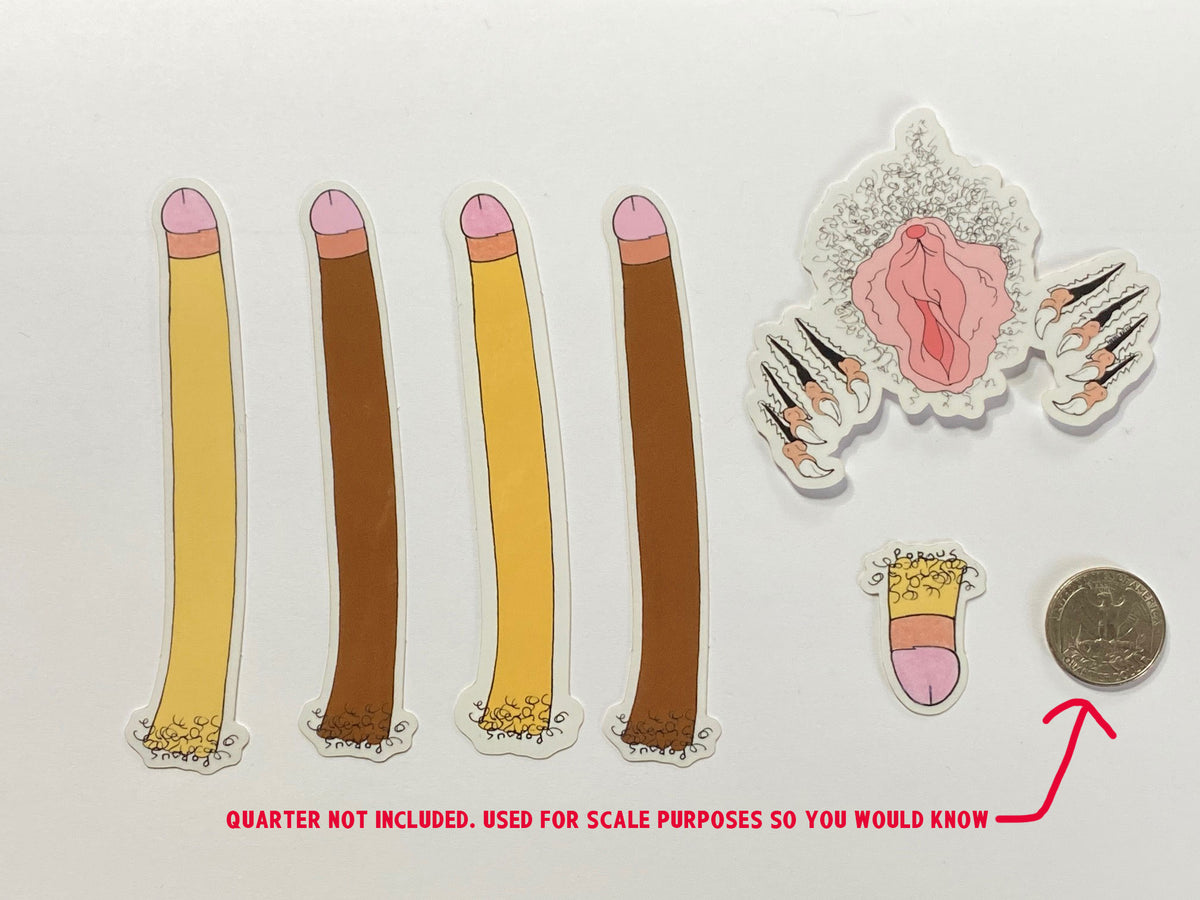BAG OF DICKS (STICKER PACK)