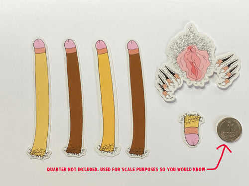 BAG OF DICKS (STICKER PACK)