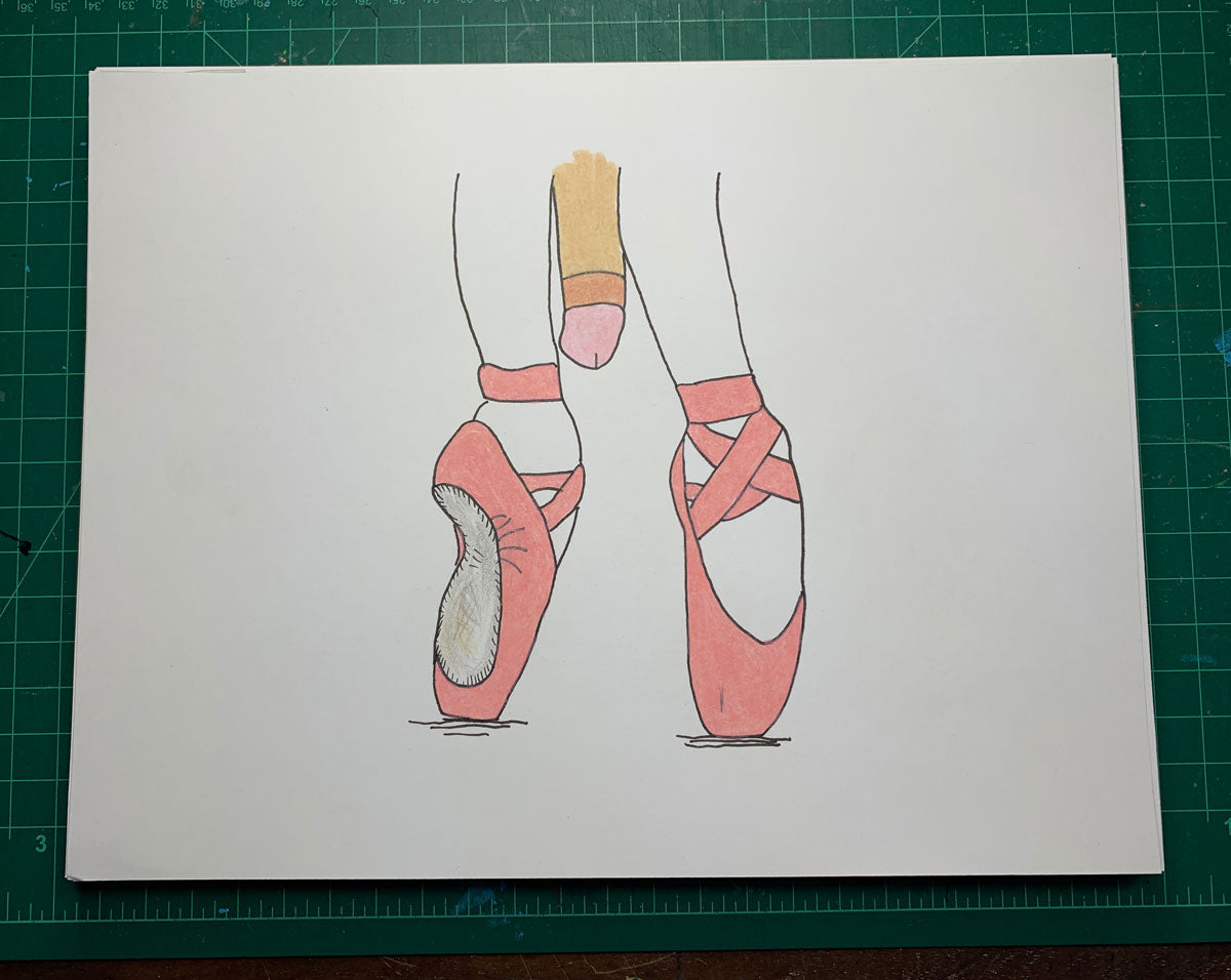 BALLET Original Drawing