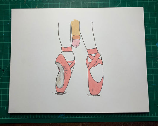 BALLET Original Drawing