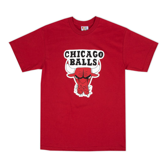 CHICAGO BALLS T (Black, Red or Minty Green)