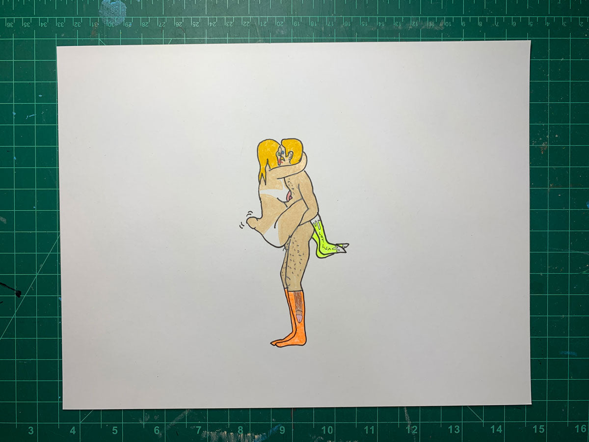 IT HAPPENS Original Drawing
