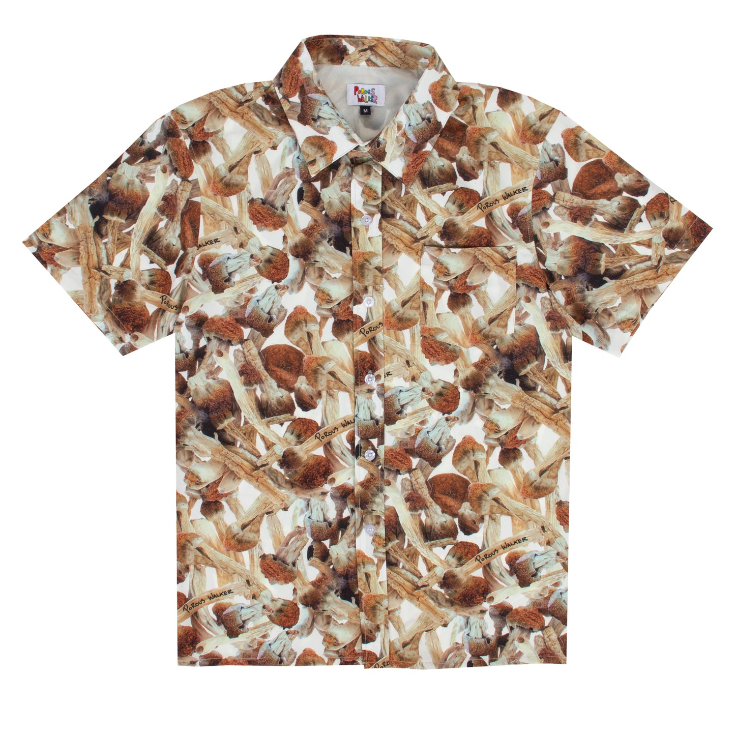 SHROOMS BUTTON UP