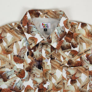 SHROOMS BUTTON UP