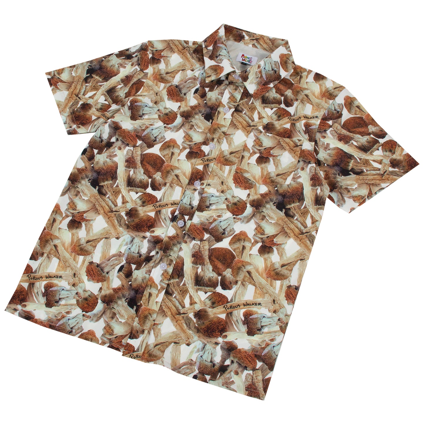 SHROOMS BUTTON UP