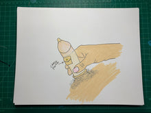 Load image into Gallery viewer, CARGO POCKET CONDOM Original Drawing