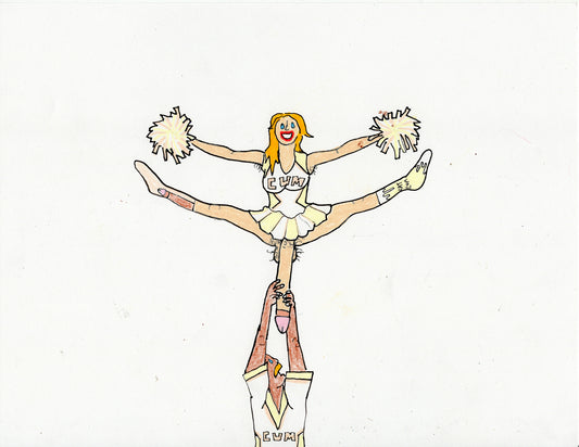 CHEER ORIGINAL DRAWING