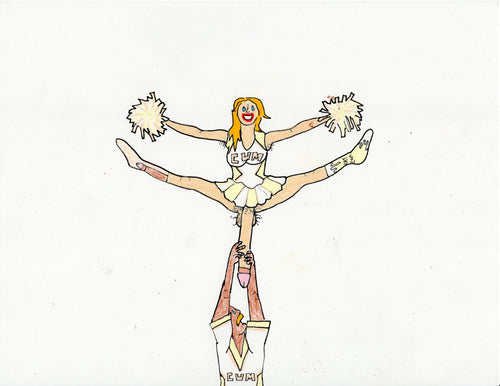 CHEER ORIGINAL DRAWING