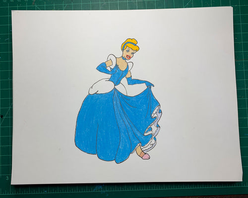 CINDERELLAS PENIS Original Drawing